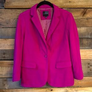 The Limited women’s blazer fuchsia sz S